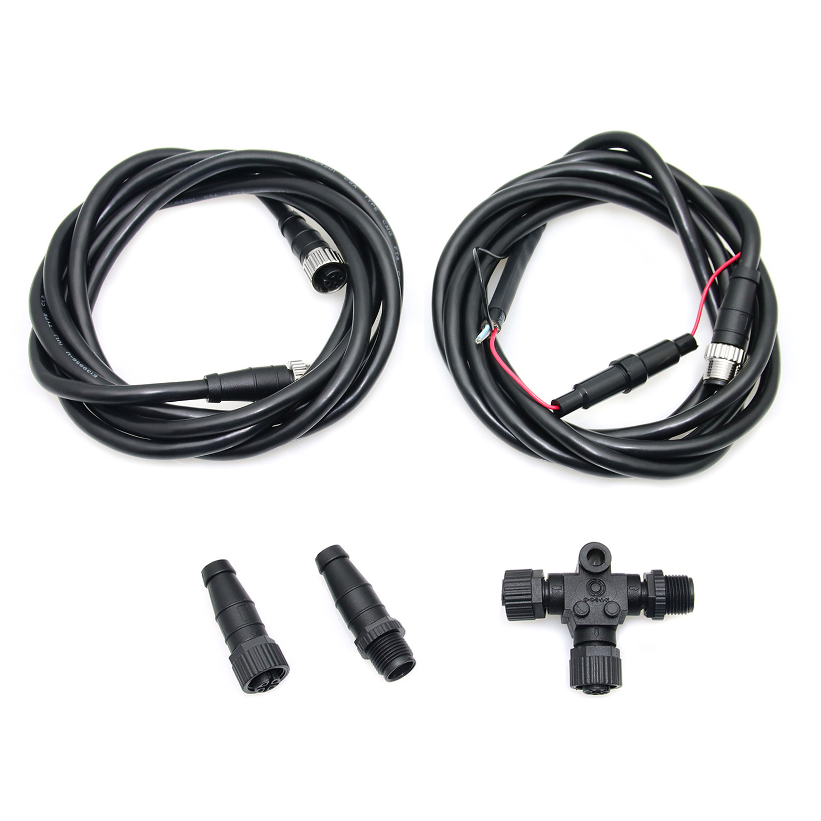 Adattatore cavo NMEA 2000 Rete dati seriali marino barca NMEA 2000 antipasto kit ABS T-tipo 5spillo Cavi adattatori connettore 0,5-4M: Oro