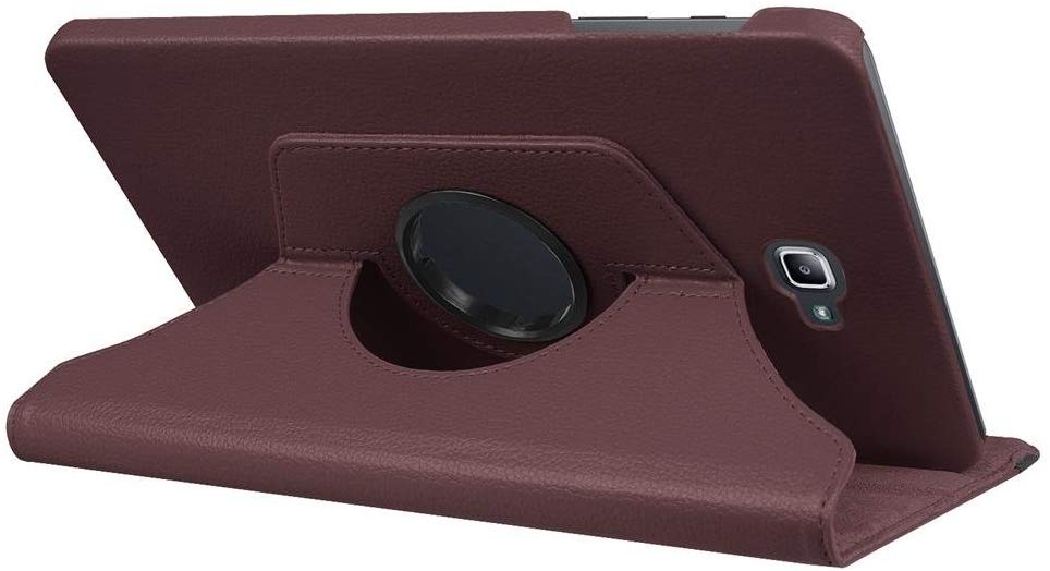 Funda Capa dla Samsung Galaxy Tab A 10.1 przypadku PU skóra stojak pokrywa Tab A6 10.1 "2016 Tablet SM-T580/T585 Auto uśpienia/Wake Case: Brązowy / Tab A 10.1 2019 T510