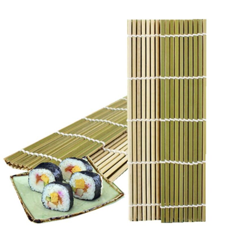 Sushi Rolling Roller Bamboo DIY Sushi Mat Onigiri Rice Roller Hand Maker Sushi Tools Kitchen Japanese Food Beto Accessories