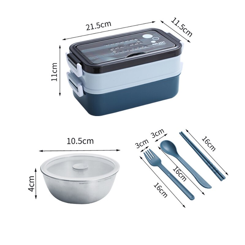 304 Rvs Bento Lunchbox Student School Office Multi-layer Thermische Lunch Box Container Voor Kinderen Vrouwen Keuken gereedschap