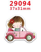 Diy craft levererar de små flickorna platt rygg plana hartser 30 stycken. pr -29015-29834: Pr -29094