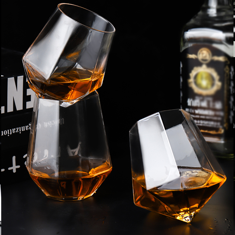 Whisky glas vin shot glas øl kop gennemsigtig vodka vin glas whisky dækket juice drink kop bar værktøj