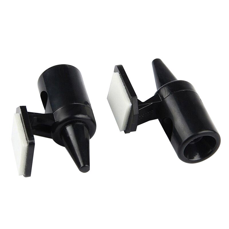 2PCS Animal Alarm Ultrasonic Car Deer Animal Alert Warning Whistles Safety Sound Alarm Black