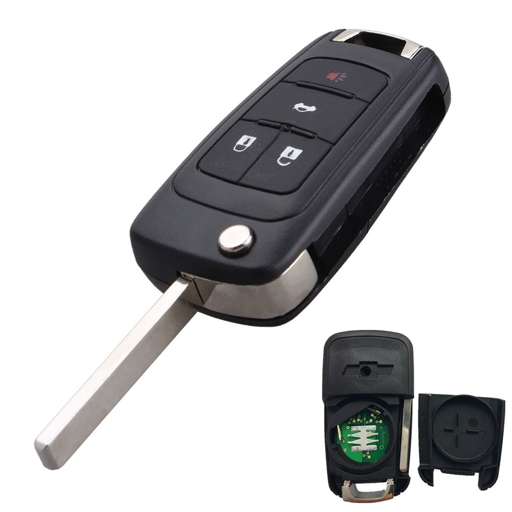 433MHz 2/3/4/5 Buttons Car Vehicle Remote Key Fob with ID46 Chip for Chevrolet