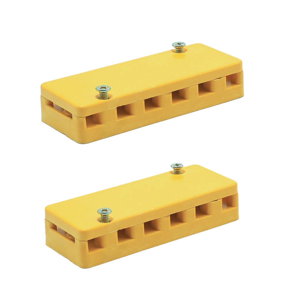 TDPRO 40A 6 Positions Wire Connector Electric Barrier Terminal Board Block Strip for Go-Kart Little Bull Quad Bike ATV