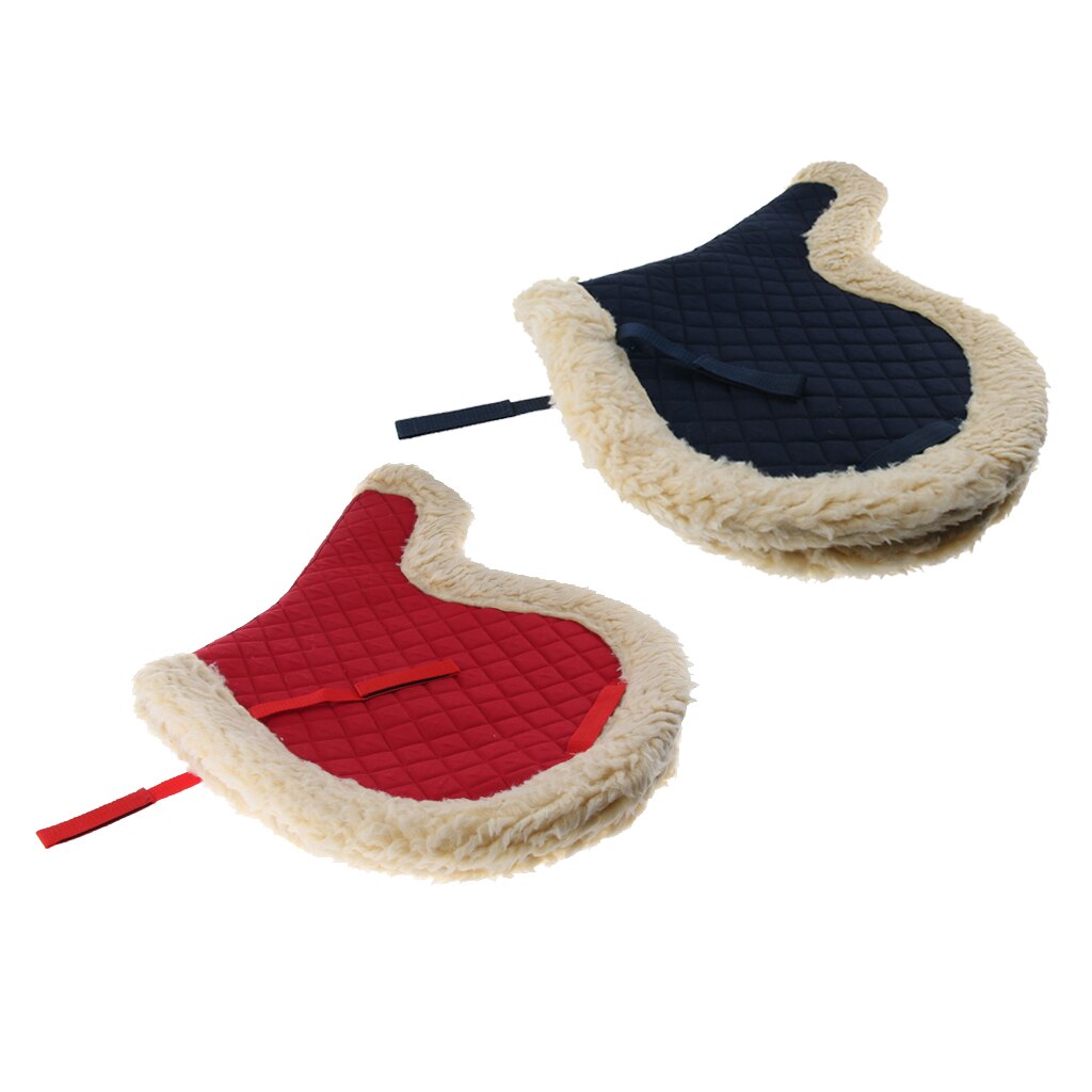 Horse English Western SADDLE Anti - Slip Fleece Pad