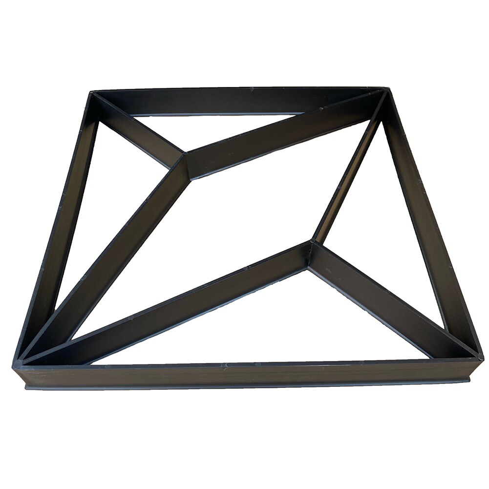 DIY Plastic Concrete Molds Lawns Path Maker Diamond-shape Route Cement Landscape Brick Molds for Garden Decoration