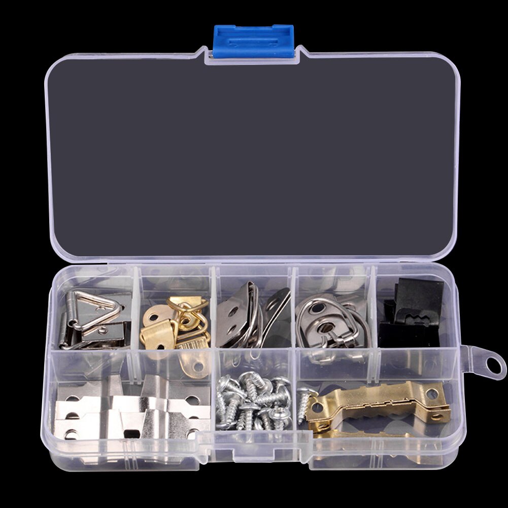 Hanging No Trace Picture Hangers Set Wall Photo Frame Hook Home Decoration Accessories Office Hardware For Canvas Metal