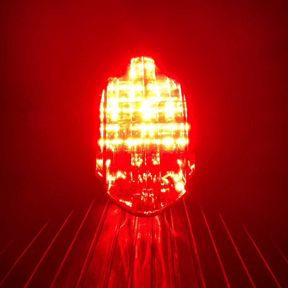 Clear Smoke LED Tail Light with Turn Signals For Aprilia RSVR4R RSV1000 05-08 Tuono V2 2005 2006 2007