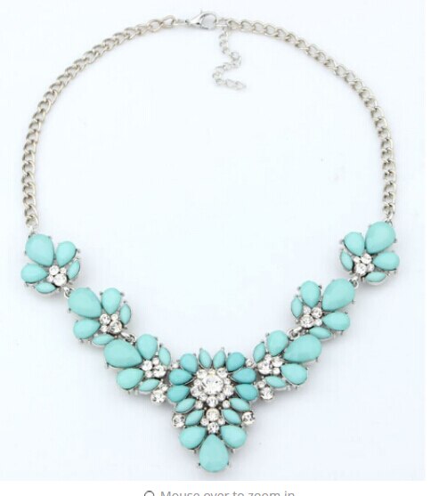 Moda biżuteria kobiety luksusowy kołnierzyk z kryształu górskiego kolorowy kryształ kolia kwiatowa Choker kreatywne naszyjniki wisiorki kobiety biżuteria: XL153blue