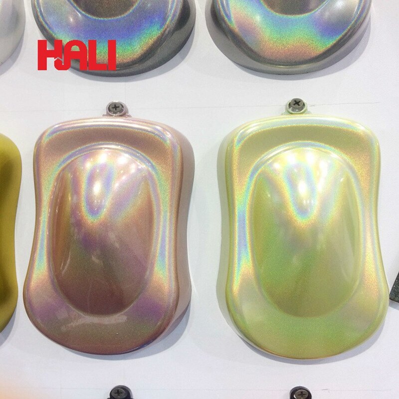 Pigmento arcoíris, pigmento efecto holográfico, copos de holograma, pigmento del camaleón para pinturas, revestimiento, uñas, coche...