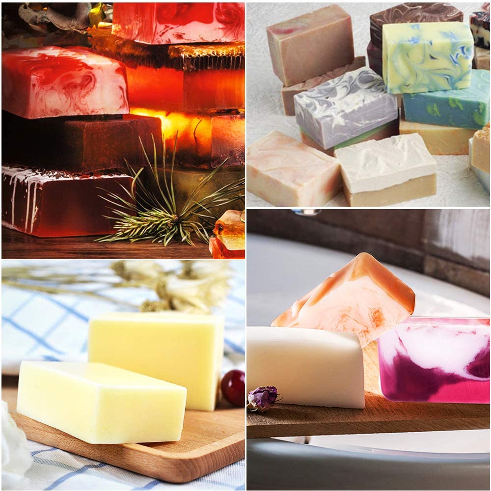 Silicone Mold Soap Molds Candle for Making 6-hole Square Form Candles Cake DIY Chocolate Arts Crafts Sewing Home Garden