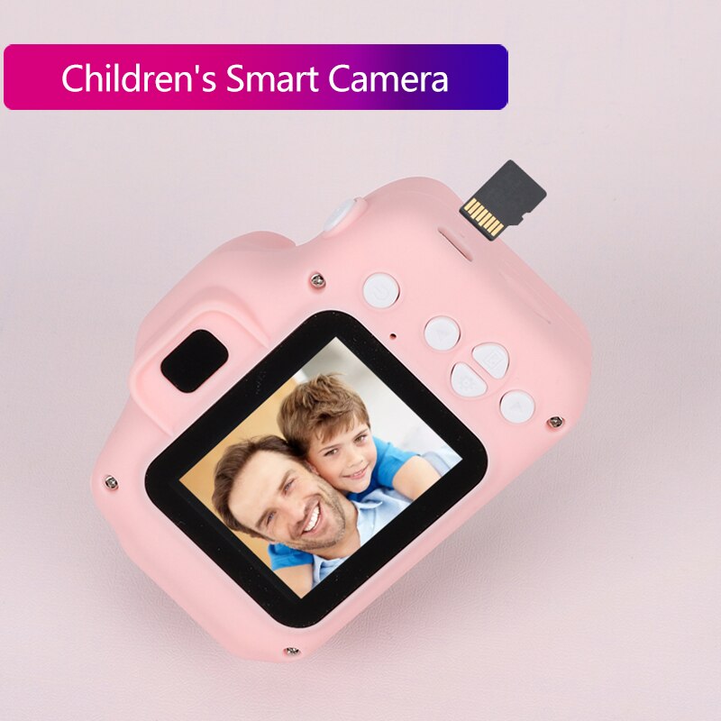 X200 caméra multifonction pour enfants HD photographie vidéo, Mini Puzzle enfant éclairage appareil photo numérique