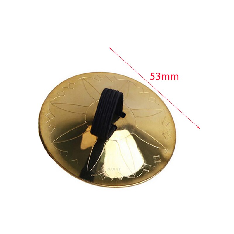 2 st/lot musikinstrument magdans indisk mässing finger cymbaler mellanöstern slagverk cymbaler rekvisita slagverk instrument