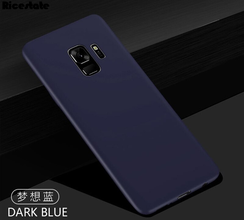 Fundas Für Samsung Galaxy A6 Fall Weiche Silikon TPU Matte Abdeckung Für Samsung A6 Plus A6 + A6 + telefon Fall: For Samsung A6 / Blau