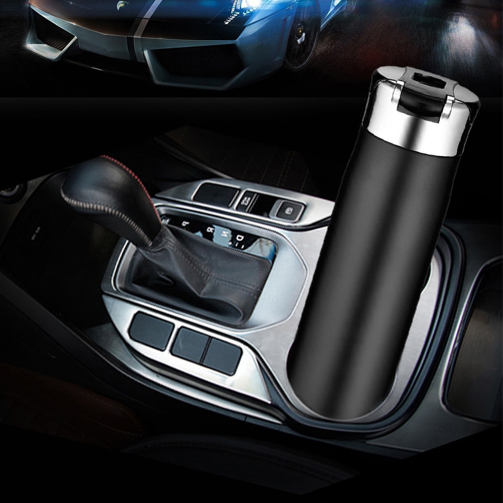 420ml Portable Smart USB Boiling Electric Kettle Interior Accessories 304 Stainless Steel Tea Coffee Car Heating Mug Durable