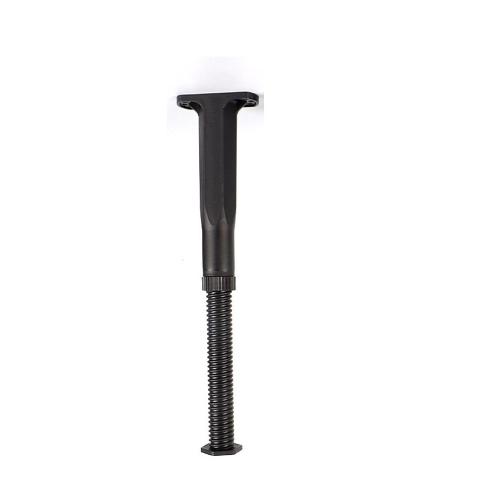 Viga de cama telescópica, soporte de elevación de patas, ajustable, Protector de suelo reforzado, muebles, parte inferior de la cama: De plata cepillado