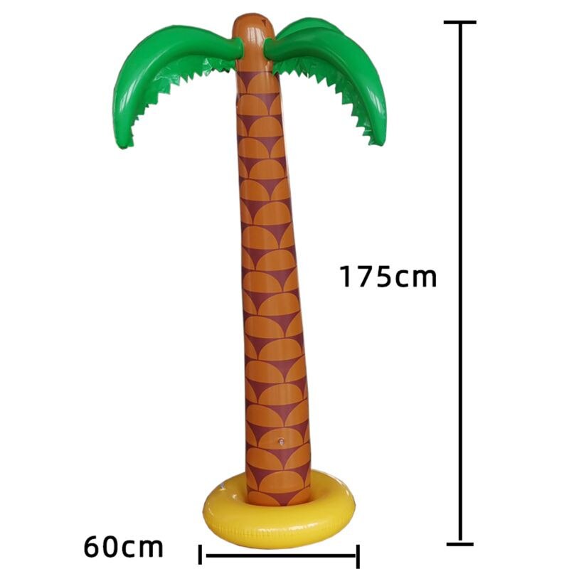 Inflatable Coconut Tree Ice Bucket Bird Shark Inflatable Toy Beach Swimming Pool