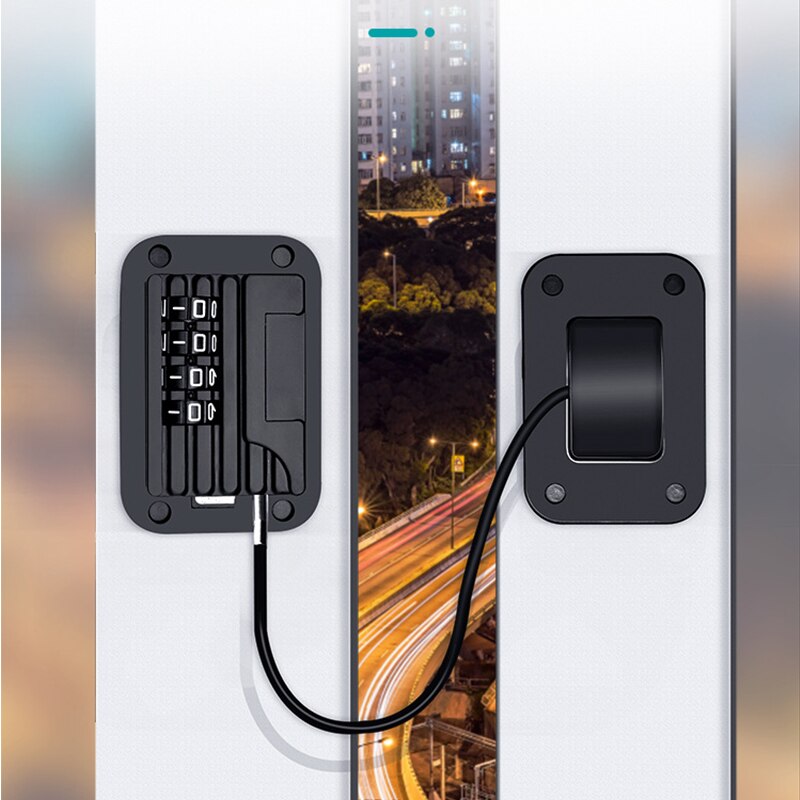 Zabezpieczenie przed dziećmi przesuwanie drzwi lodówki z 2 kluczami hasło okno bezpieczeństwa zamykana szafka blokada lodówka z zamrażarką blokada szafki