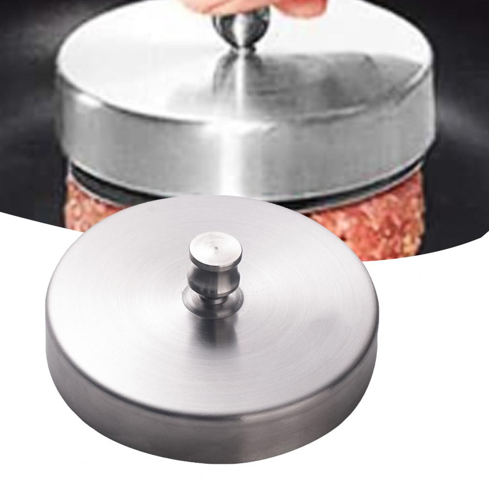 Hamburger Patty Maker Food Grade Eenvoudige Bediening Rvs Hamburger Maken Gereedschap Voor Thuis