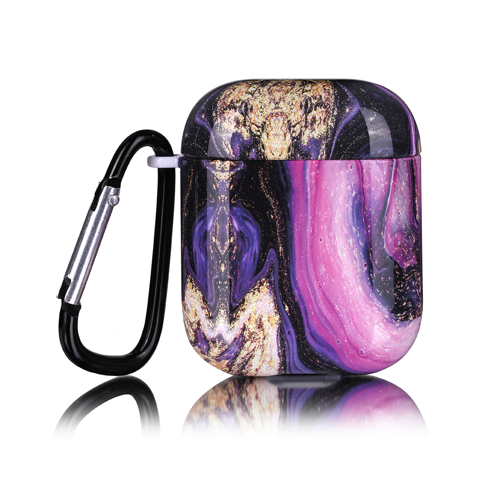 Marmor mønster etuier til airpods 1 2 øretelefon cover sødt cover til apple airpods 2 air pods 1 shell ærme coque: 05