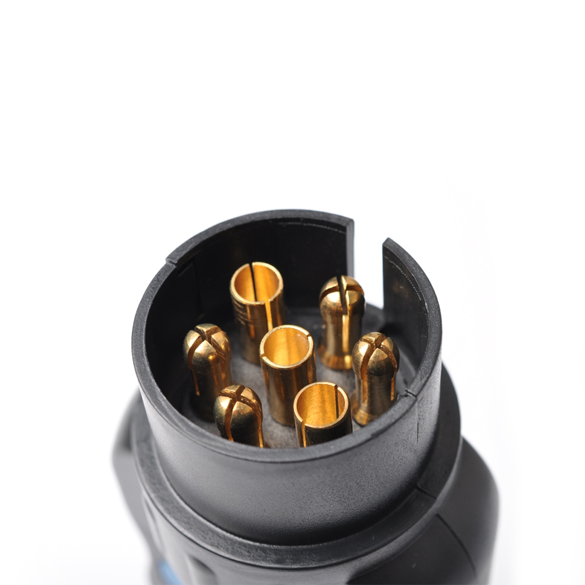 12V 7-Pin European Trailer Socket Durable Truck Trailer Plug Socket Tester Wiring Circuit Light Test Tool Car Circuit Testing