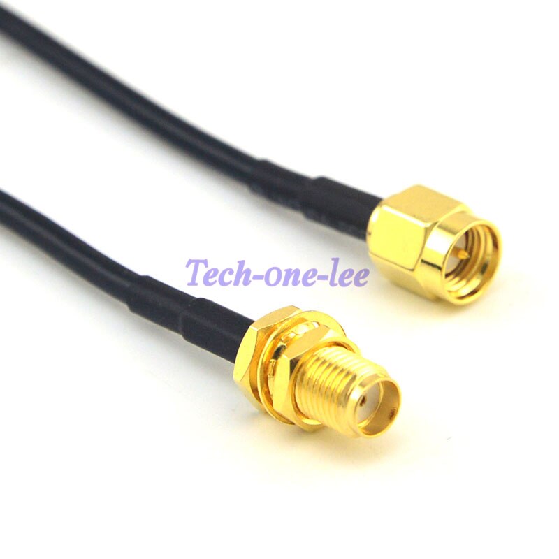 Verlengkabel Sma Vrouwelijke Naar Sma Male Connector RG174 2M Pigtail Kabel