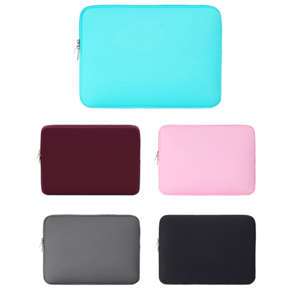 Laptop Beschermhoes Case Rits Nylon Computer Tassen Nylon Draagbare Tas Voor 15.6 Inches Slijtvaste Laptop Tas