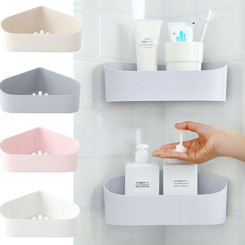 Carrito con estantes para ducha Triangular baño esquina estante de baño soporte de almacenamiento organizador accesorios de baño