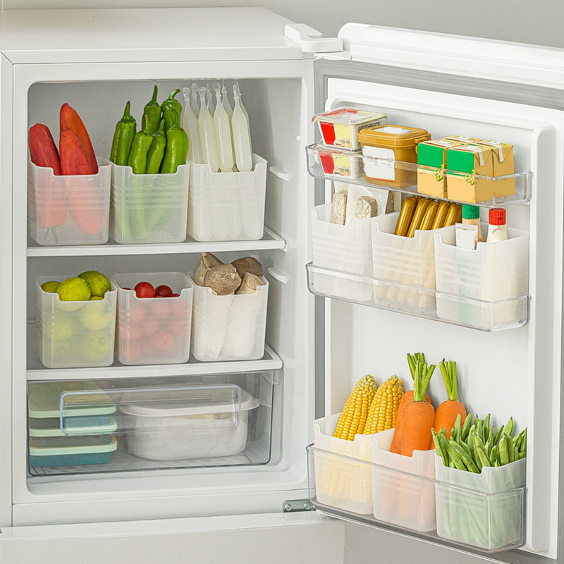 Refrigerator Food Fresh Storage Box Fridge Side Door Fruit Vegetable Spice Food Case Container Kitchen Organizer Storage Boxs