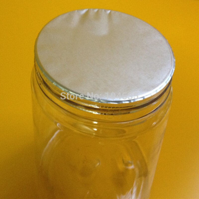 1000 pièces en plastique bouteille verre bouteille utiliser induction étanchéité feuilles par joint thermique cosmétique bouteille accessoires
