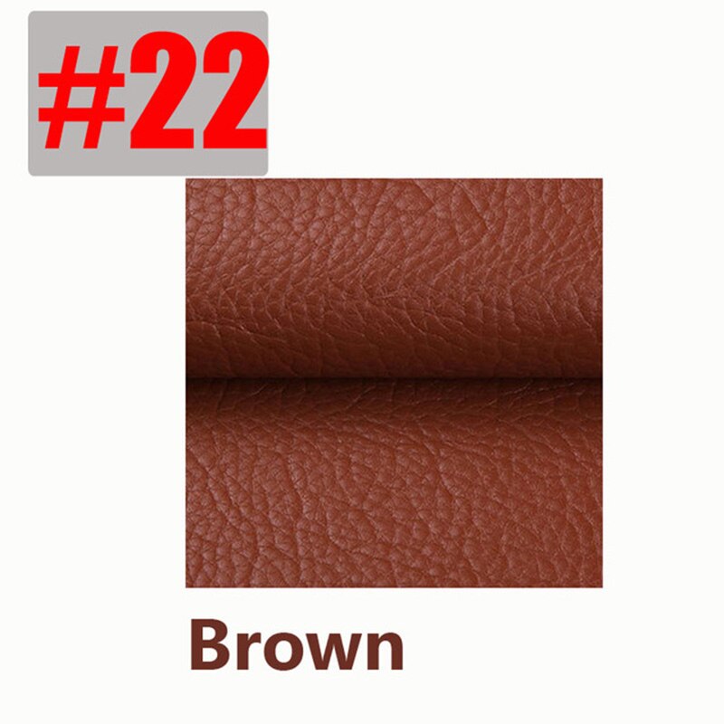 50x135cm Large Size Leather Patch Self Adhesive Stick-on No Lroning Sofa Repairing Leather PU Fabric Stickers Patches Scrapbook: NO.22