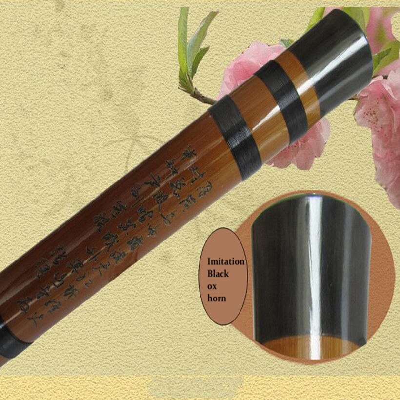 Flauta de bambu chinesa profissional, instrumentos de flauta c, d e f, fla transversal, flauta de bambu chinesa