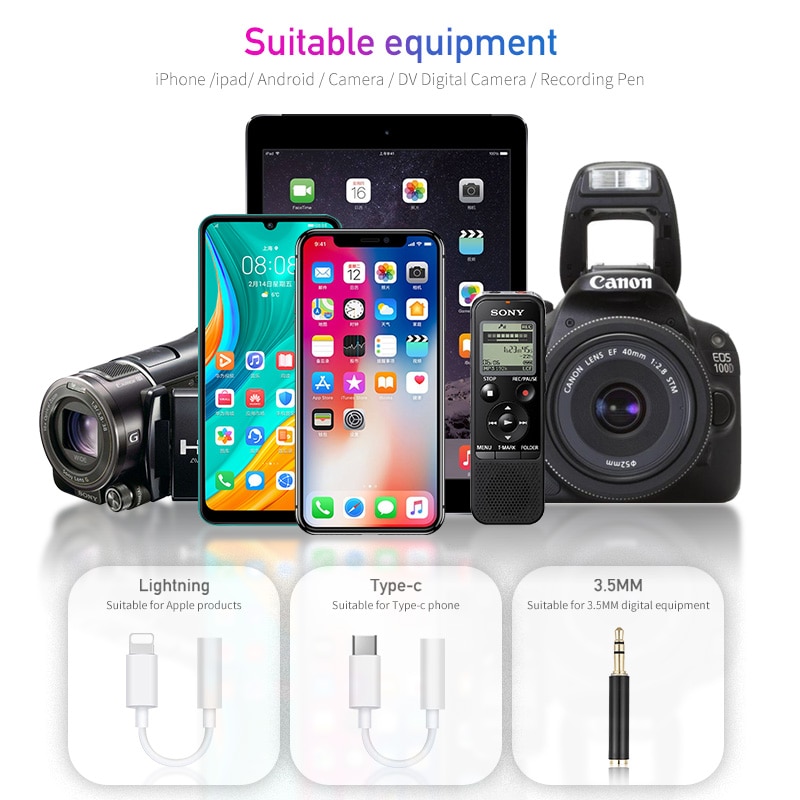 Kateleiyu omnidirektional metal 3.5mm lavalier smartphone optagemikrofon bluetooth mini revers mikrofon til pc bærbar kamera