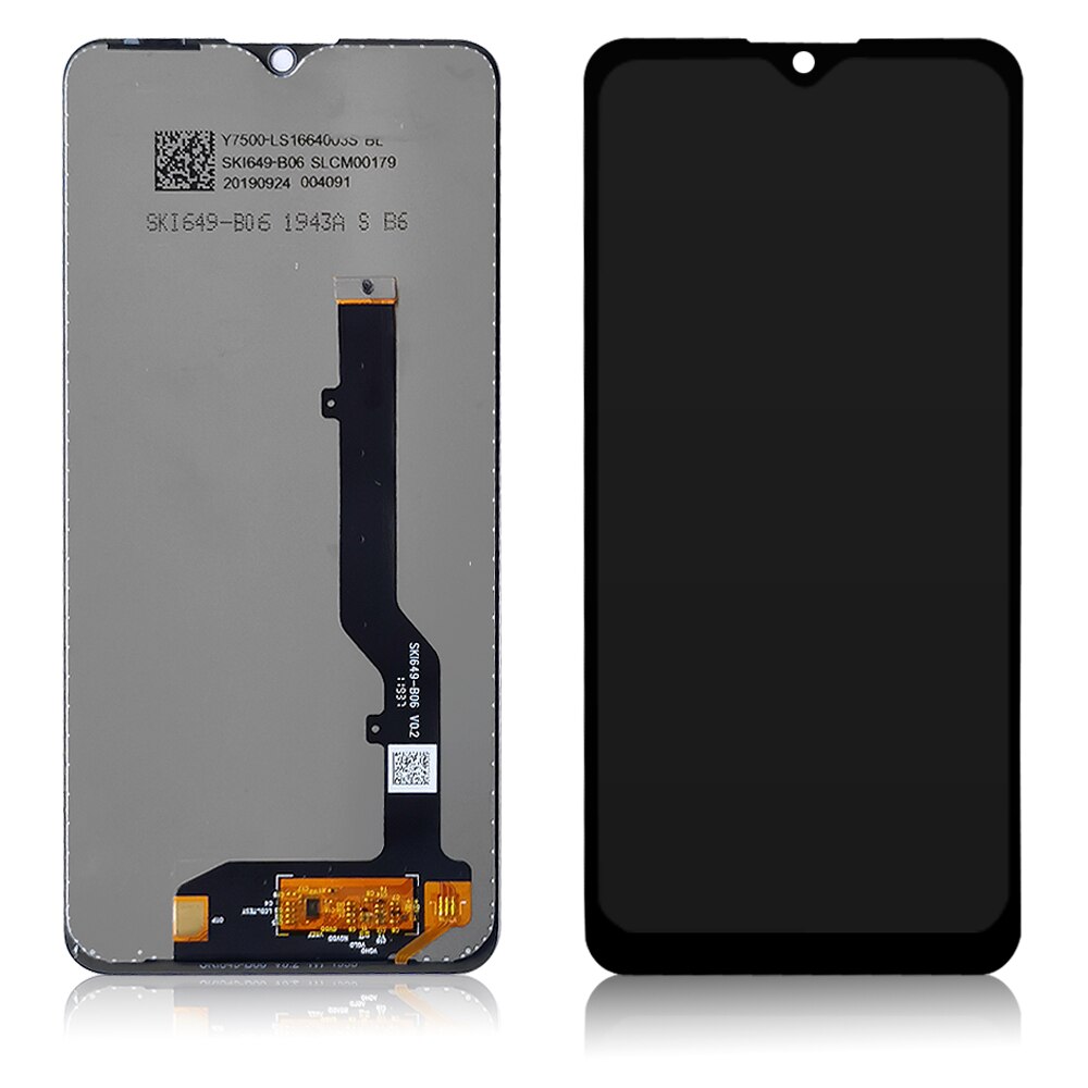 6.49 "para lâmina zte 20 inteligente v1050 display lcd + tela de toque digiziter assembléia para lâmina zte 20 inteligente v2050 lcd com ferramentas