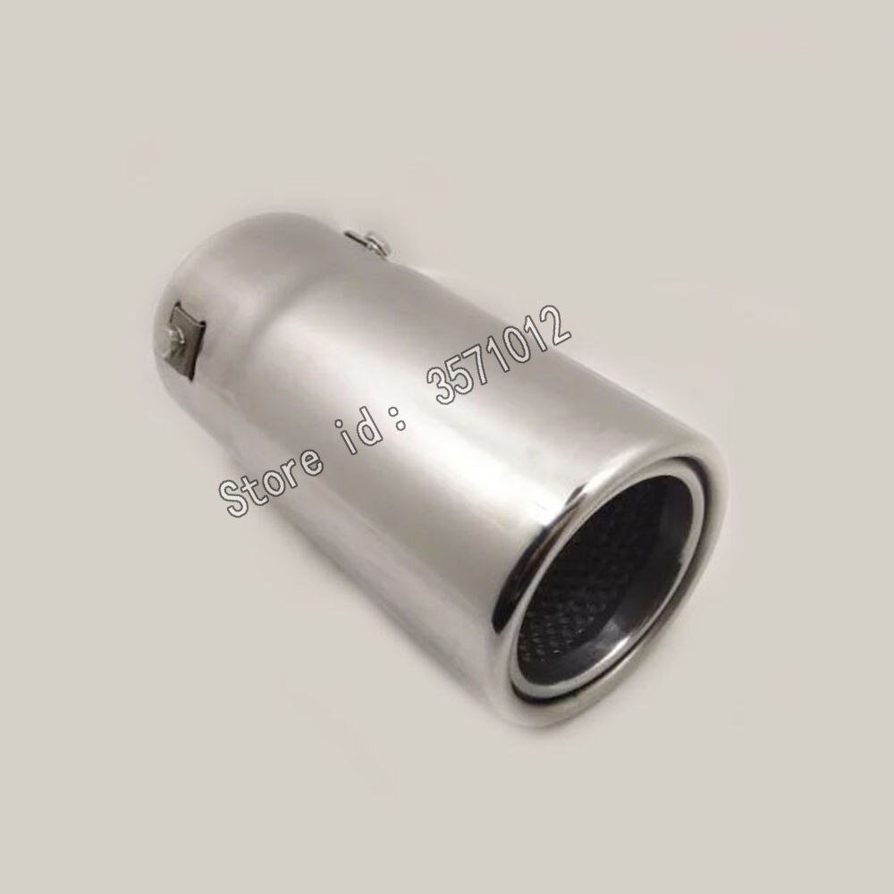 Car cover muffler exterior back end pipe dedicate exhaust tip tail outlet ornament vent part 1pcs For Toyota RAV4