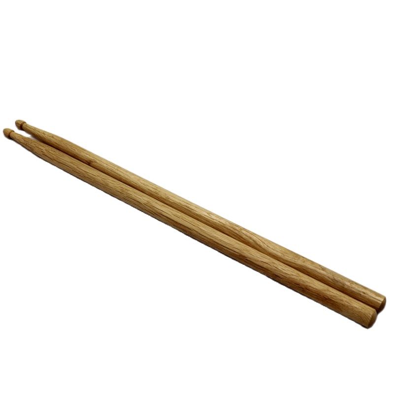 Baquetas para batería de buena , 1 par, 2B, Banda de Música, Color madera: 5B OAK