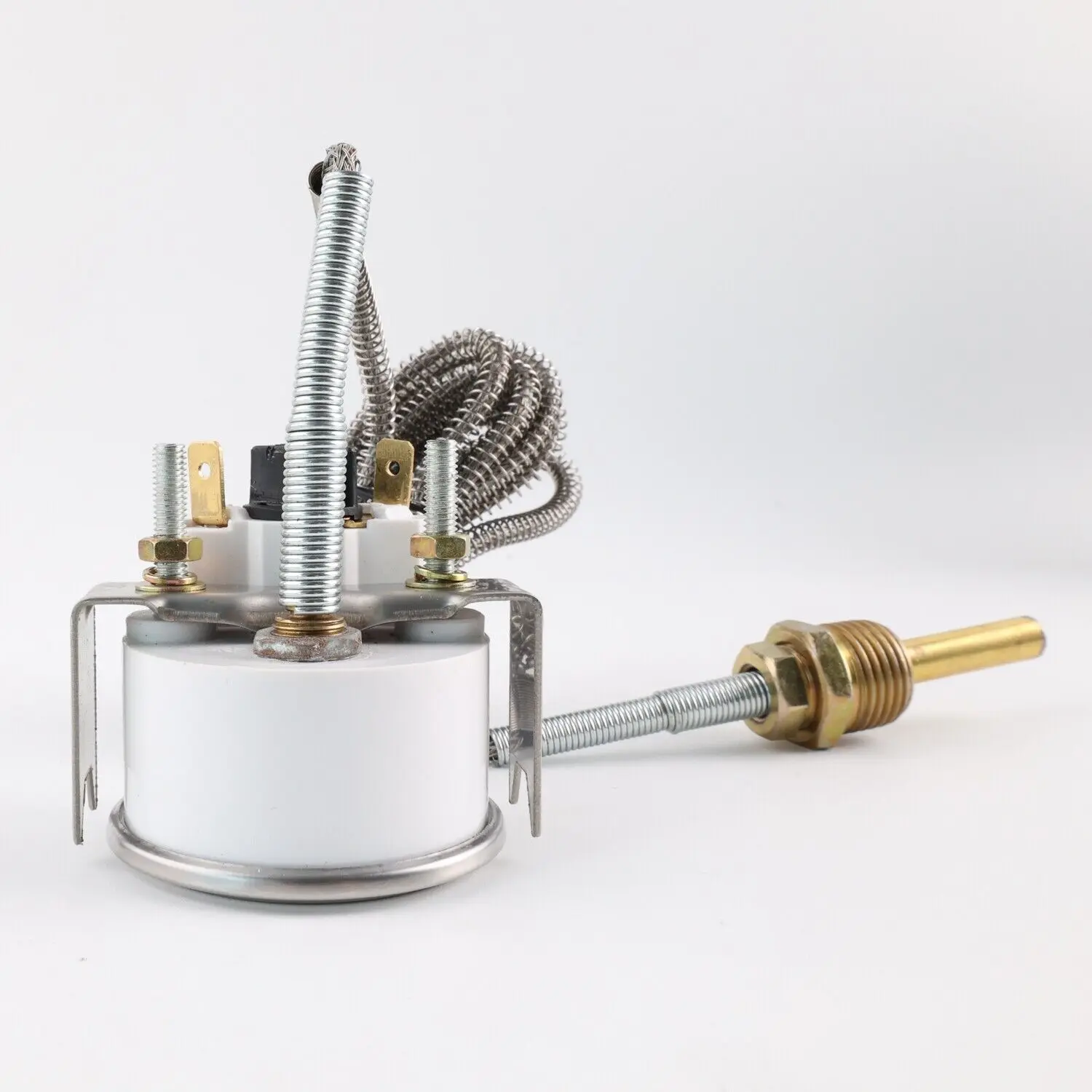 40-120 ℃ /100-250 ℉ 2 "52 MM Mechanische Watertemperatuurmeter 12 V Watertemperatuurmeter Auto Meter Met Sensor NPT 1/2