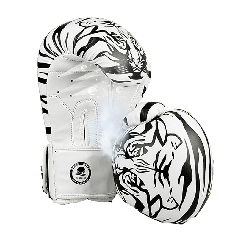 Suitable for fighting boxing matches ZOOBOO MUAY THAI PU LEATHER BOXING GLOVES FOR MEN WOMEN TRAINING IN MMA GRANT BOX