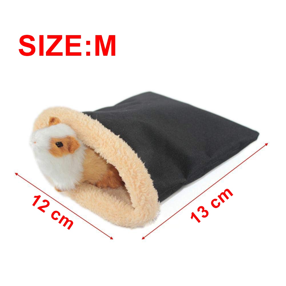Lille kæledyr hamster sovepose pose blødt varmt hus til vinter marsvin pindsvin  hg99