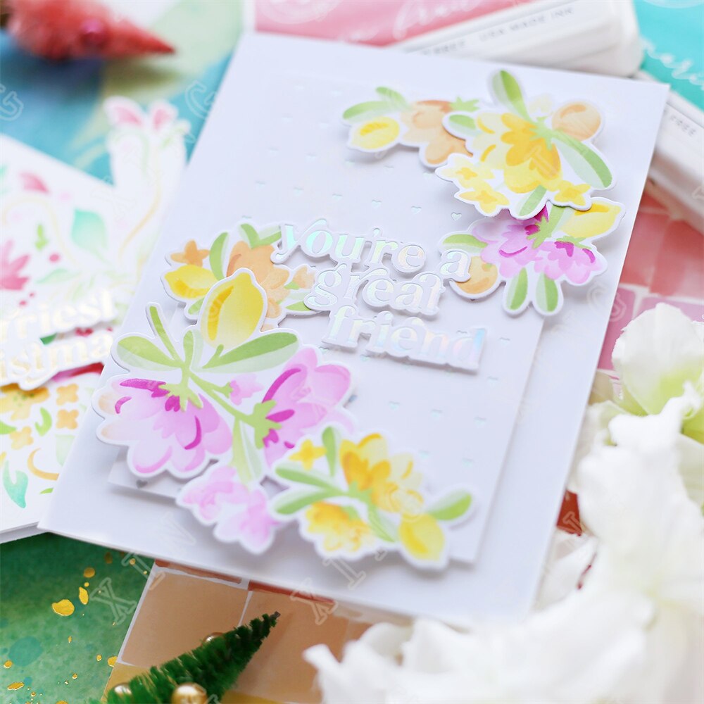 Heart Grid Solid Foil Plate Scrapbook Diary Decoration Stencil Embossing Template Diy Greeting Card Handmade