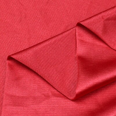 High-elastic and light-elastic knit Ribery fabric lining lining chiffon skirt fabric elastic force. soft. Drape. Silk luster.: 8 red