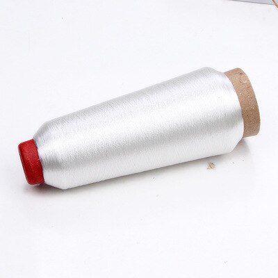 Embroidery Fine Thread Cross Stitch Sewing Machine Manual Computerized Embroidery Thread Sewing Thread 3600m 1 roll: white