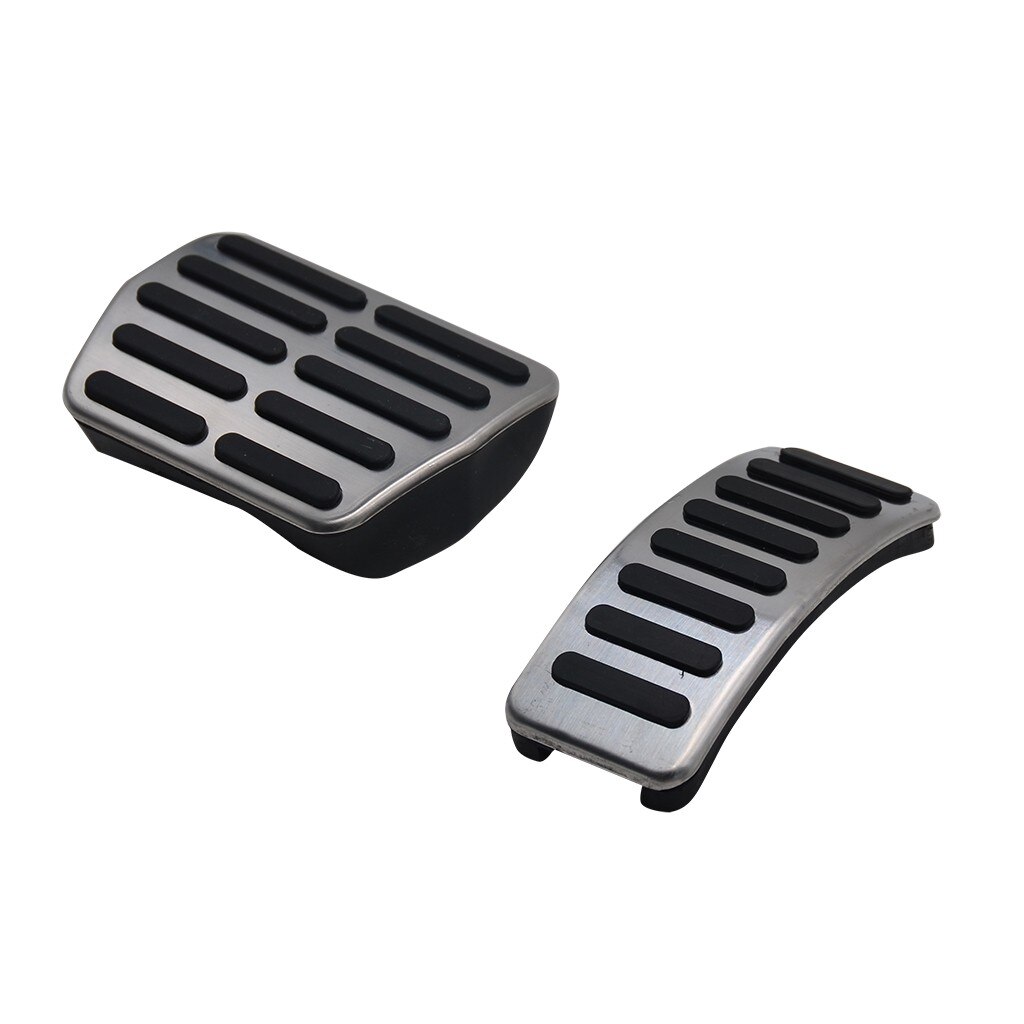 Car Accessories For Cadillac SRX AT Automatic Accelerator Gas Brake Stainless Steel Foot Rest Pedals Pad Plate Stickers #YL1