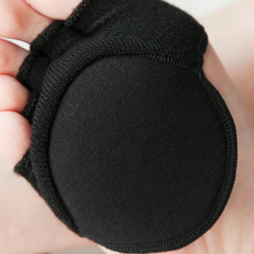 2 Stuks = 1 Paar Teen Separator Elasticiteit Voetverzorging Half Inlegzolen Vijf Vinger Sokken Pads Bunion Mouw Protector Hallux valgus Voorvoet