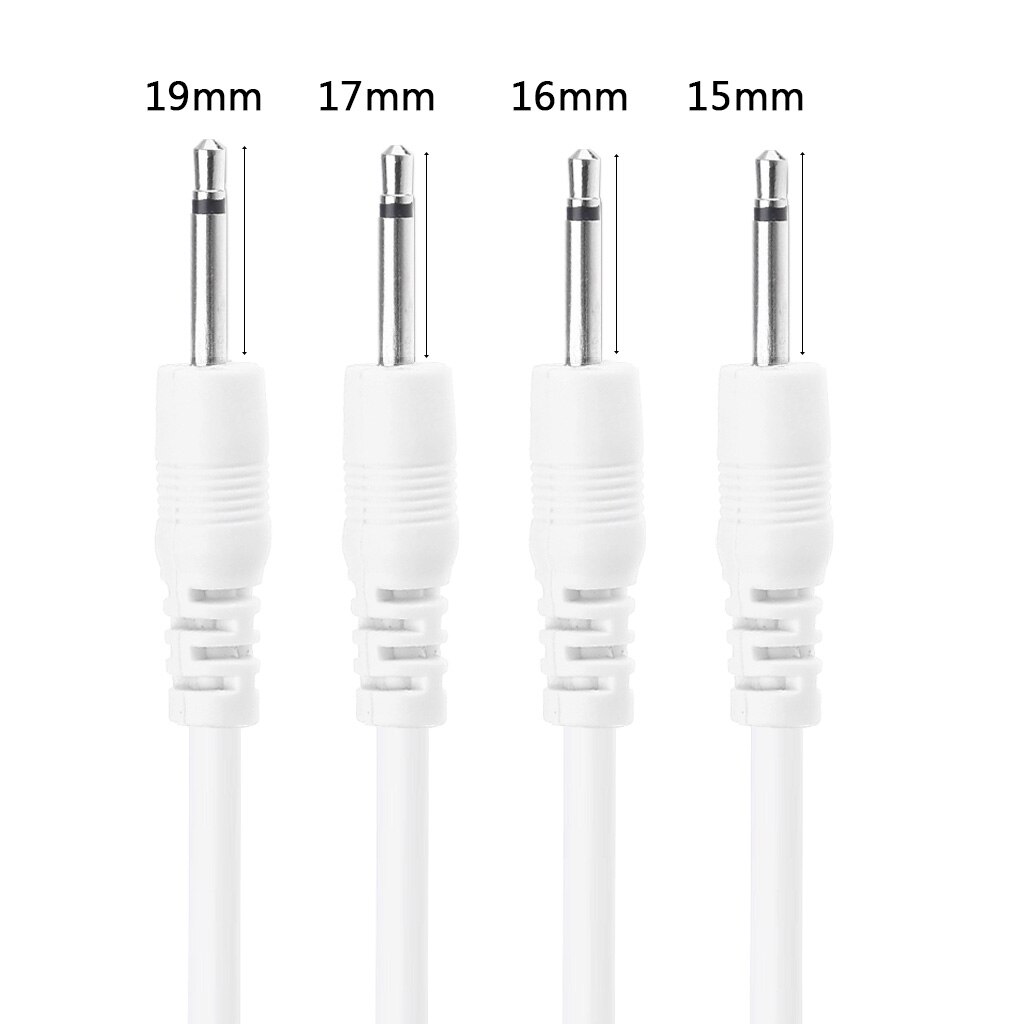 USB Charging Cable Cord Universal USB to 2.5 AUX Audio Mono Power Supply Charger 15/16/17/19mm Pin