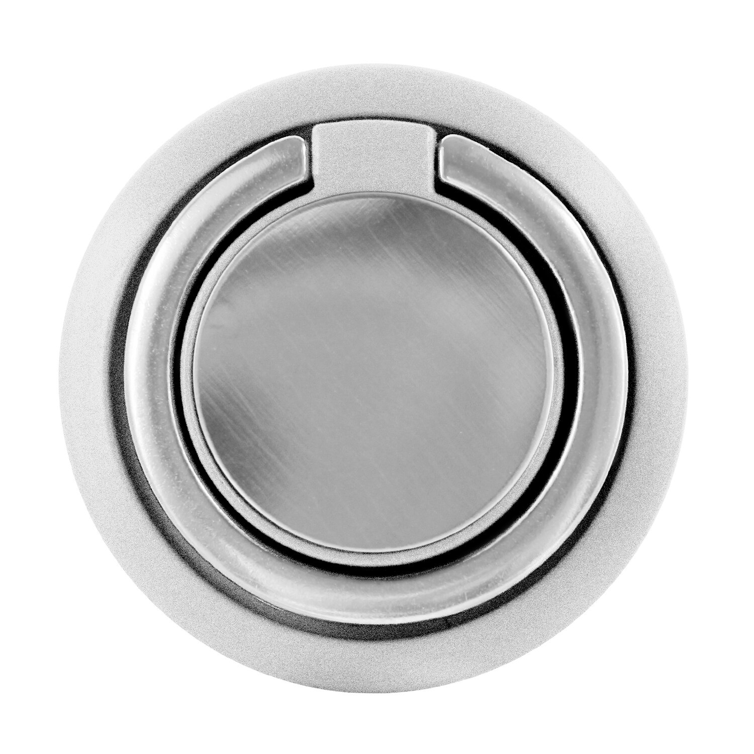 Uniwersalny metalowy uchwyt na telefon Ring Finger Adhesive telefon komórkowy stojak na biurko 360 obrotowy do Samsung A51 iPhone Xiaomi Google: 03 Silver