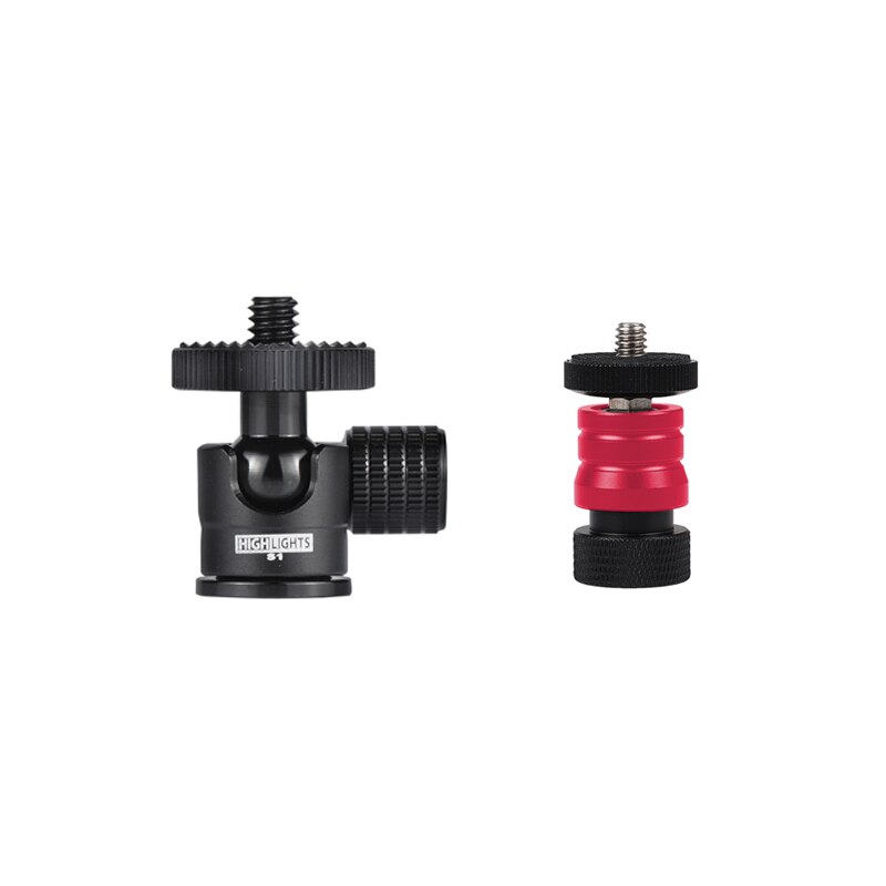 Quick installation ballheads universal 1\4 screw monitor adapter DSLR camera magic arm Microphone flashlight quick release screw