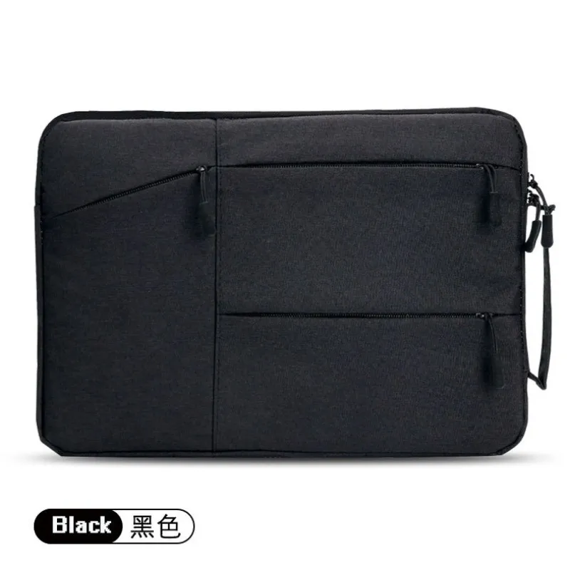 Przenośna torba na laptopa 14, 15,6 cala dla Macbooka Huawei Xiaomi Redmi Mac book M1 Akcesoria do notebooków Pokrowiec na laptopa: 13" / Black