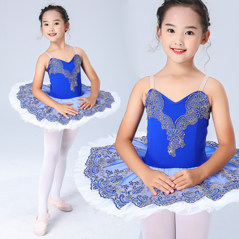children's royal blue ballet stage costumes adult ballet costumes